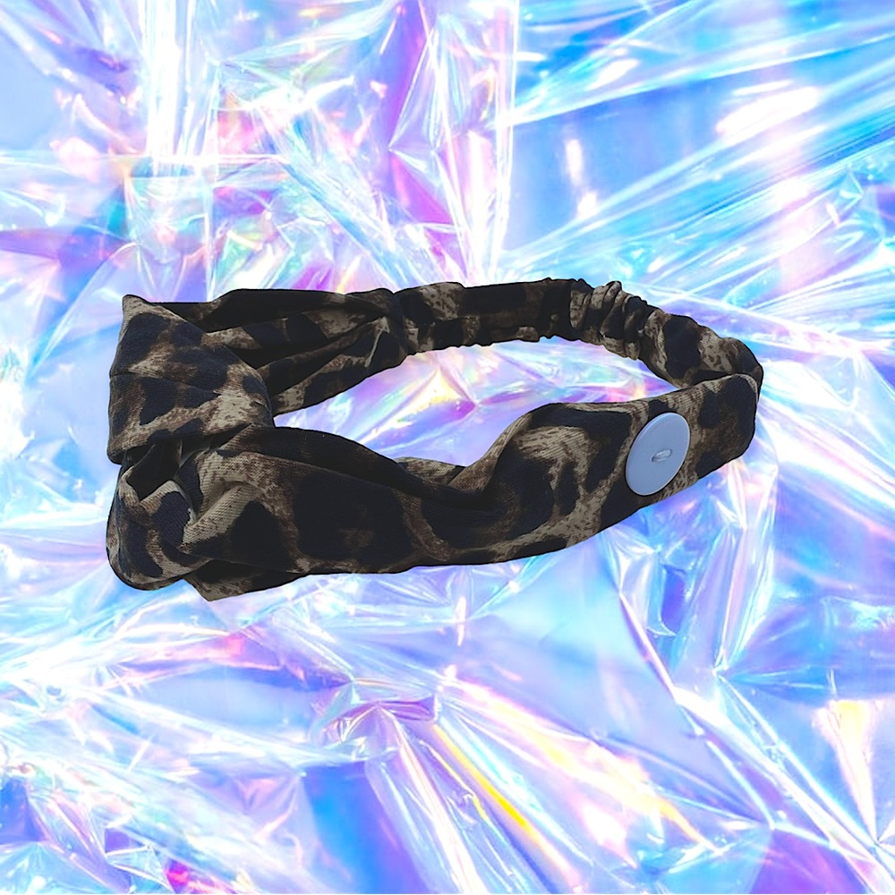 Animal Big Cat Print Hair Band Accessory